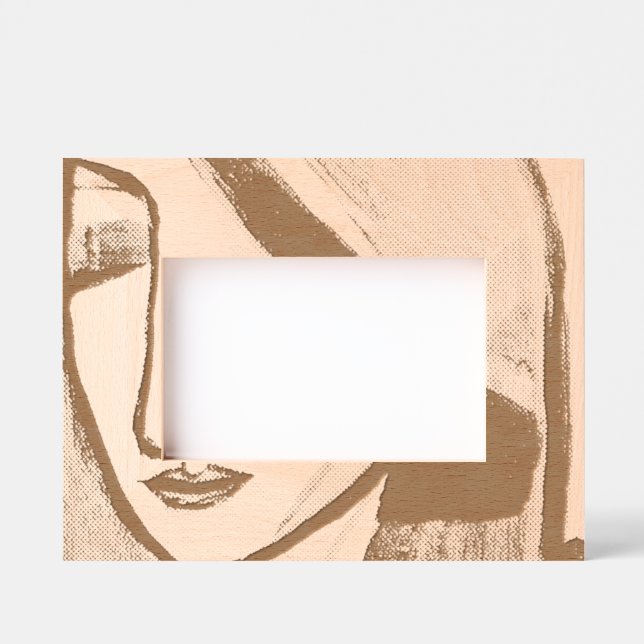Blue Girl                                          Engraved Frames (Front)