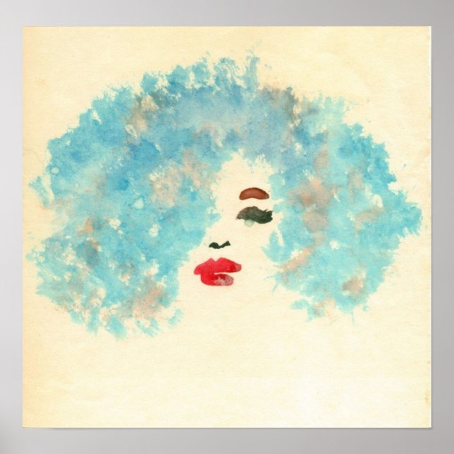 Blue Girl Print (Front)