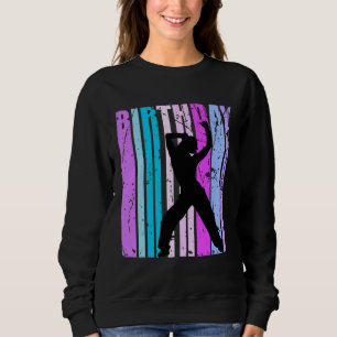 Blue Girls Dance Dancer Womens Grandaughter Cute C Sweatshirt