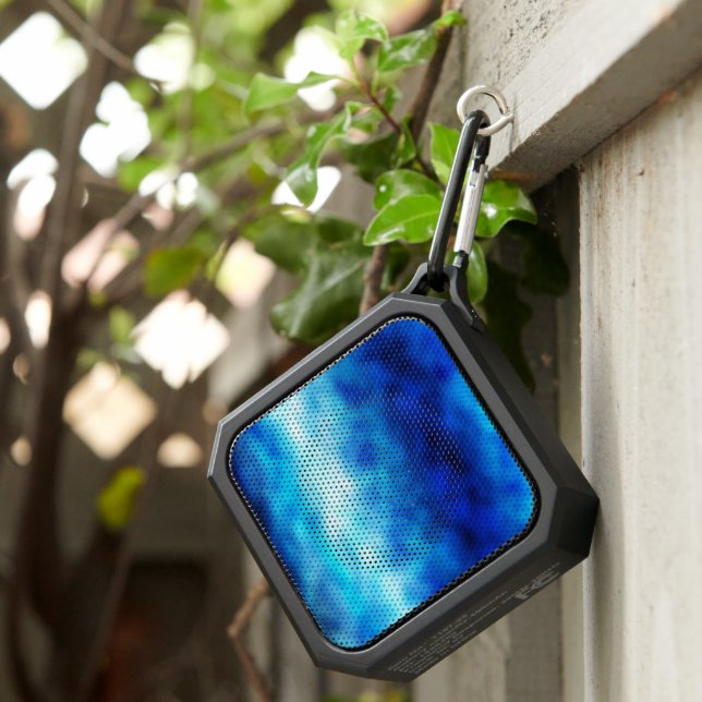 Blue Glass Bluetooth Speaker (Inisitu)