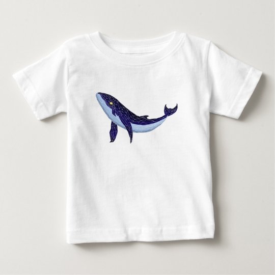 Blue glass whale Blue Glass Whale Baby TShirt