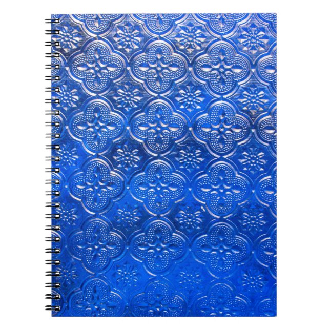 Blue glass with patternspattern, glass, abstract,  notebook (Front)