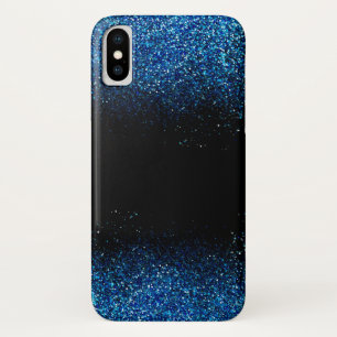 Blue Glitter Dust Phone Case
