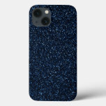 Blue Glitter Effect iPhone 13 Case