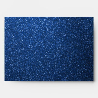 Blue Glitter Envelope
