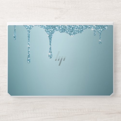 Blue Glitter HP EliteBook 1050 G1 HP Laptop Skin