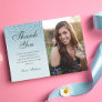 Blue glitter ombre photo thank you Sweet 16