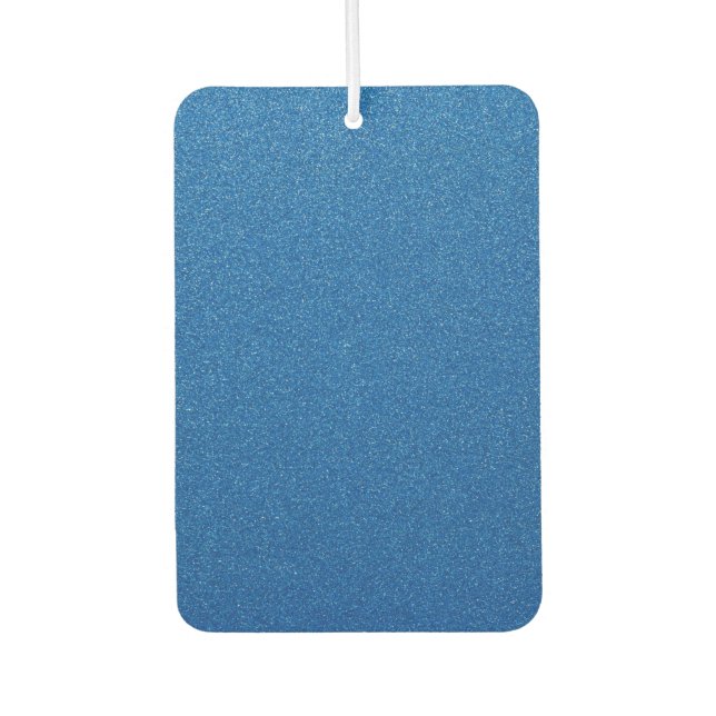Blue Glitter, Sparkle, Glitter Background Air Freshener (Front)