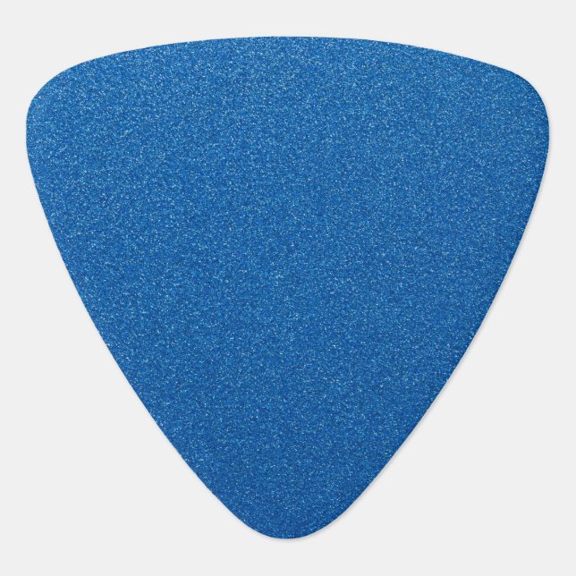 Blue Glitter, Sparkle, Glitter Background Guitar Pick (Front)