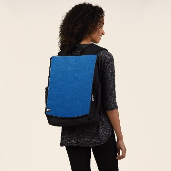 Blue Glitter  Sparkly  Glitter Background Backpack by sitnica at Zazzle