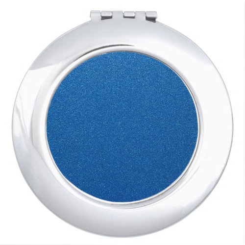 Blue Glitter Sparkly Glitter Background Compact Mirror