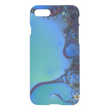 Blue Glory Fractal iPhone 7 Case
