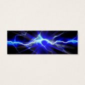 Blue glowing lightning or electricity (Back)