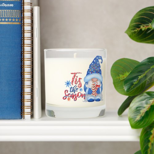 Blue Gnome Tis the Season Scented Candle
