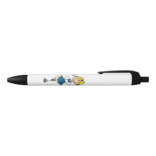 Blue Go Team Cheerleader Pen (Top)