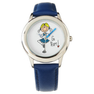 Blue Go Team Cheerleader Watch
