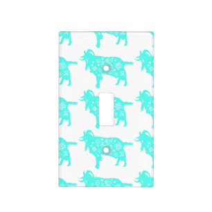 Blue Goat - Baby Room Light Switch Cover