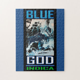 BLUE GOD INDICA JIGSAW PUZZLE