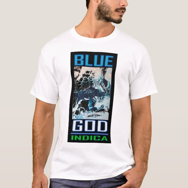BLUE GOD INDICA T-Shirt (Front)