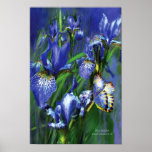 Blue Goddess Art Poster/Print Poster