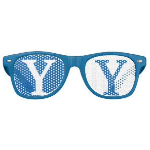Blue Goggles Retro Sunglasses