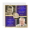 Blue Gold Adult Birthday Invite Then-Now 2-Photos