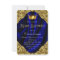 Blue Gold African American Prince Baby Shower