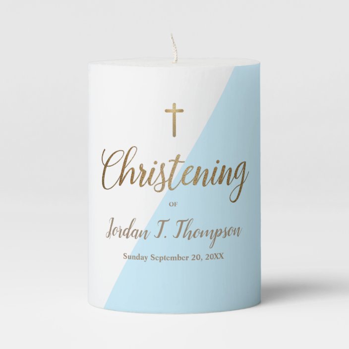 baby christening cross