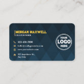 Elegant Exquisite Stunning Silver Line Founder CEO Business Card