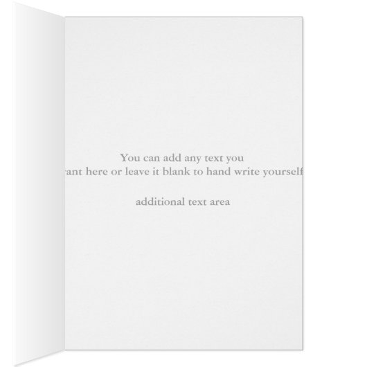 Blue & Gold Dots Royal Crown Prince Fold Card (Inside (Right))