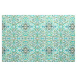 blue gold Fabric, colorful house textile beautiful Fabric