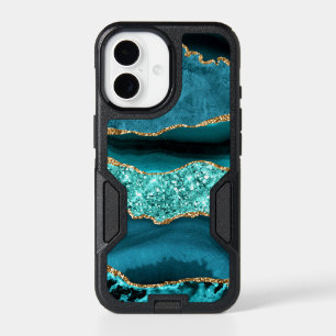 Blue Gold iPhone Case