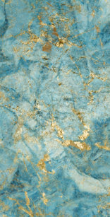 Iphone Blue And Gold Marble Wallpaper