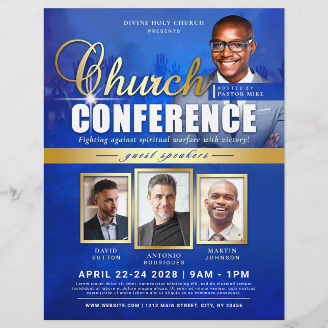 blue-gold-professional-church-conference-event-flyer-zazzle