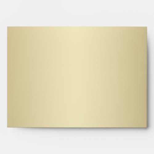 Blue Gold Snowflakes Envelope for 5x7 Sizes