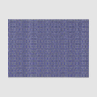 Blue & Gold Star Arabesque Pattern Tissue Paper