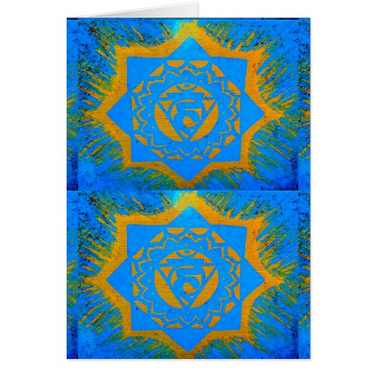 blue gold tantric symbols (Front)