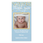 Blue Gold THANK YOU Baby Shower BOY | PHOTO Blue Gold THANK YOU Baby Shower BOY | PHOTO