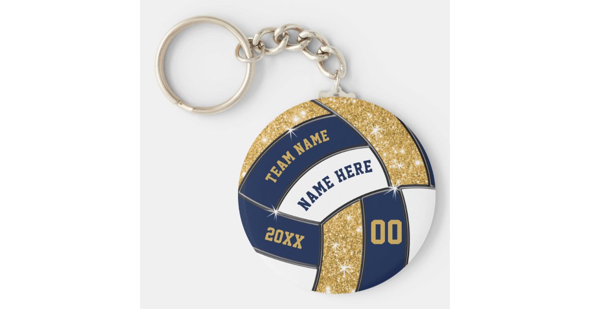 Blue Gold White Volleyball Gifts Bulk Or Buy One Keychain Zazzle Com Even the most frugal shoppers will be impressed with these finds! blue gold white volleyball gifts bulk or buy one keychain zazzle com