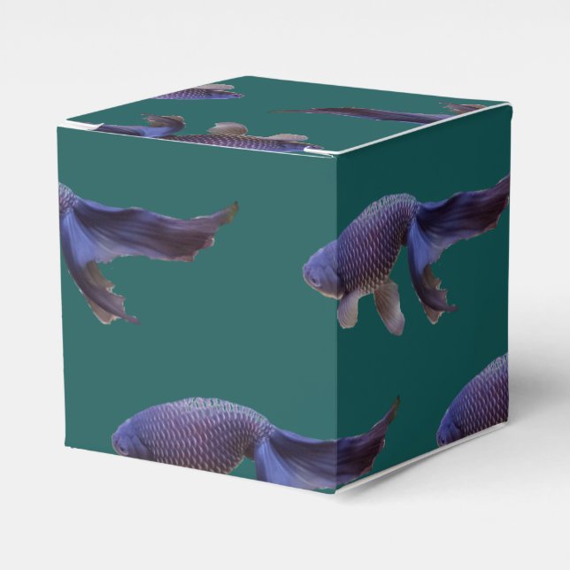 blue goldfish        favor boxes (Front Side)
