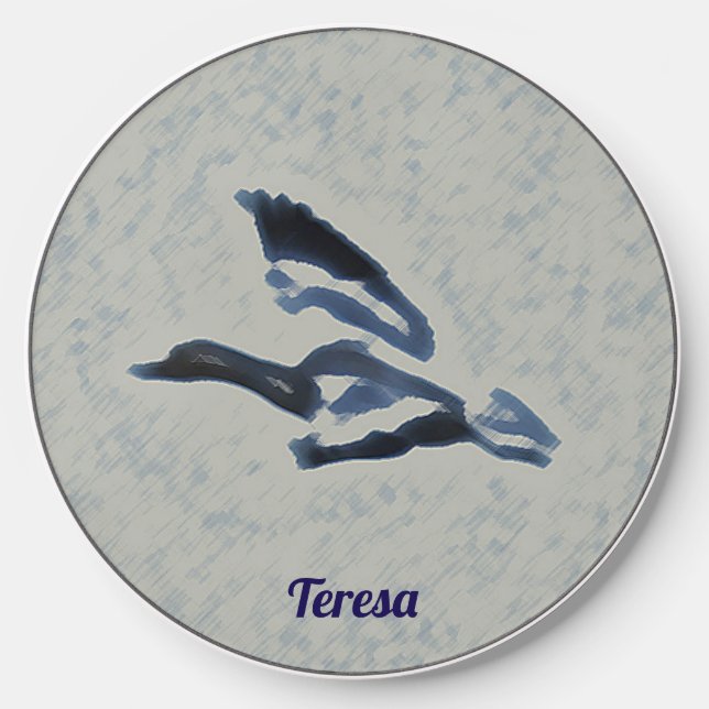 Blue Goose Wireless Charger (Front)