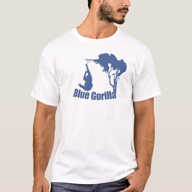 blue gorilla T-Shirt (Front)