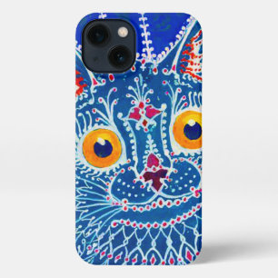 Blue Gothic Cat iPhone 13 Case