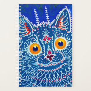 Blue Gothic Cat Planner