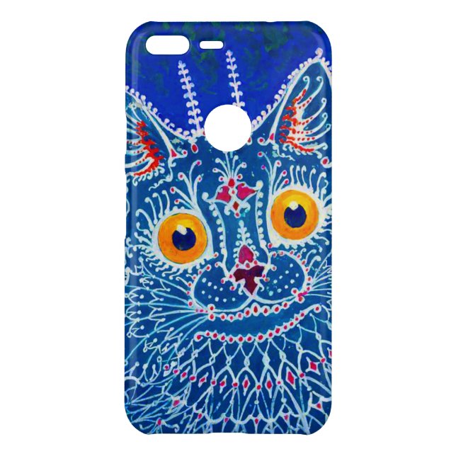 Blue Gothic Cat Uncommon Google Pixel XL Case (Back)
