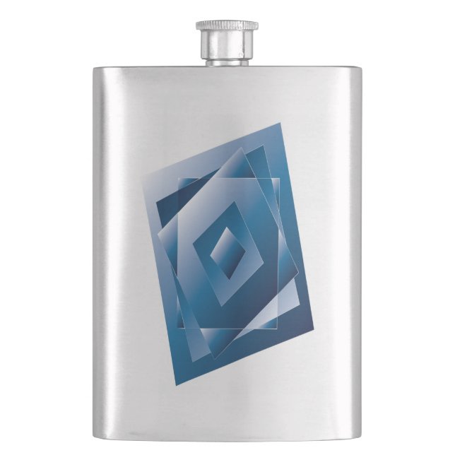 blue gradient 1 flask (Front)