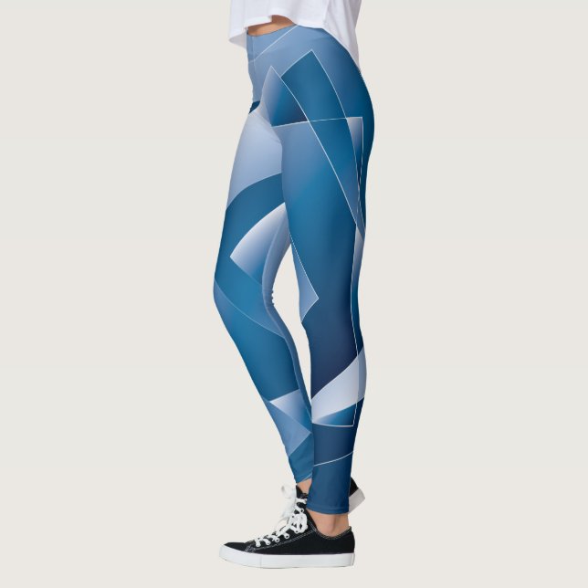 blue gradient 1 leggings (Left)