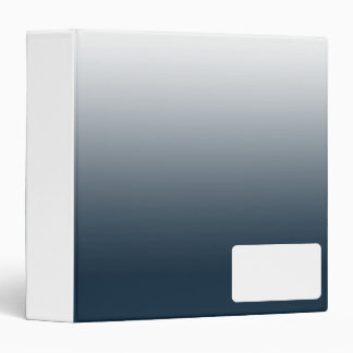 Blue gradient 3 ring binder