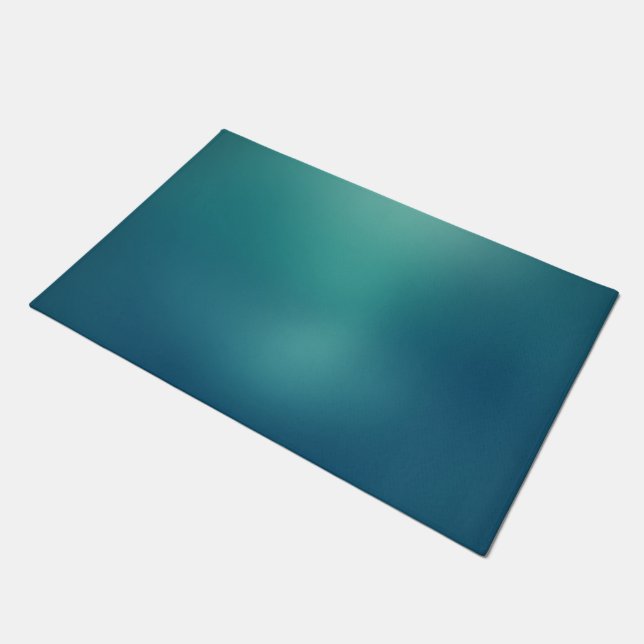 blue Gradient abstract Doormat (Angled)