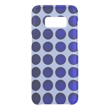 Blue gradient ball array uncommon samsung galaxy s8 case